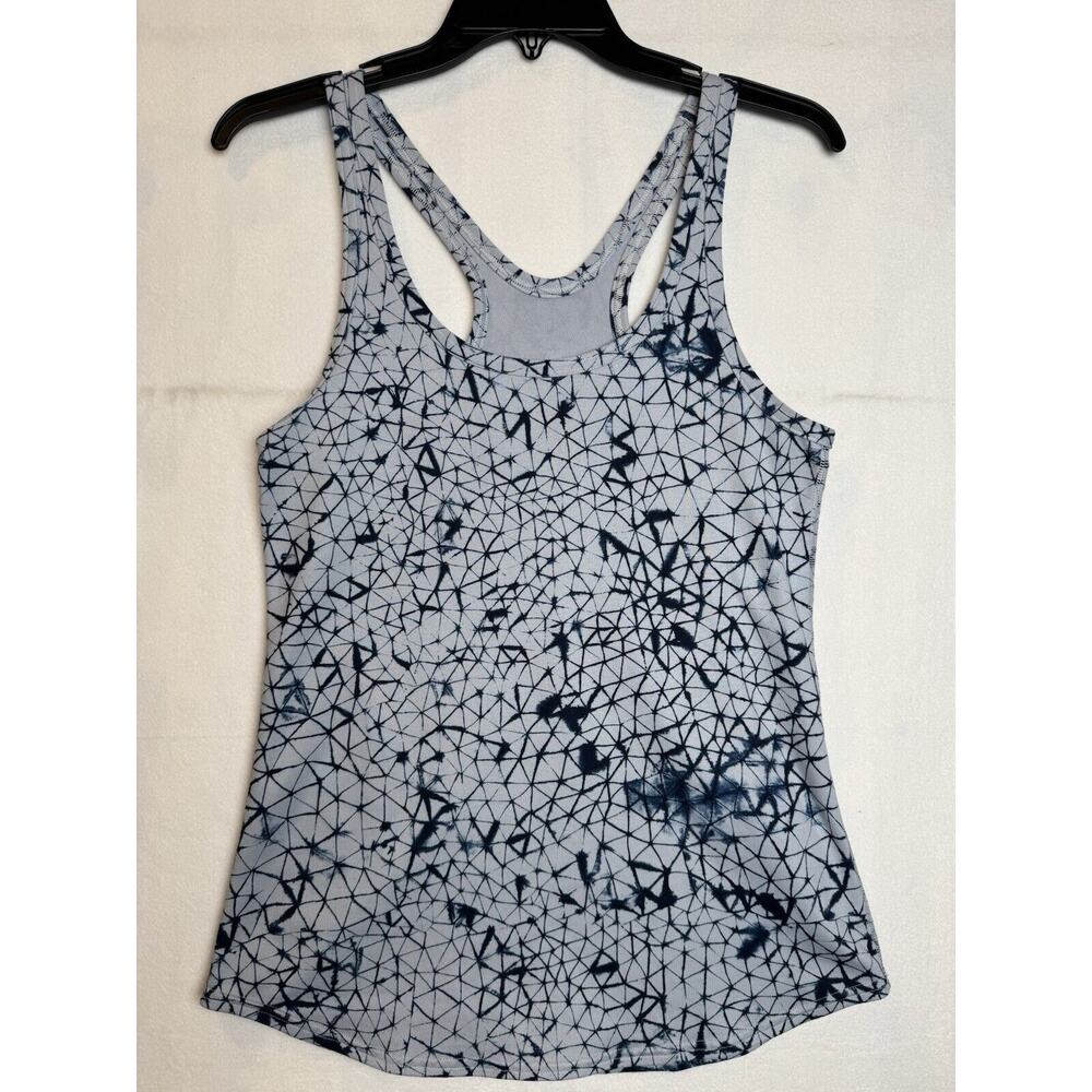 Lululemon Studio Racerback Womens Silver Blue Tank Top Light Luon‎ Wick